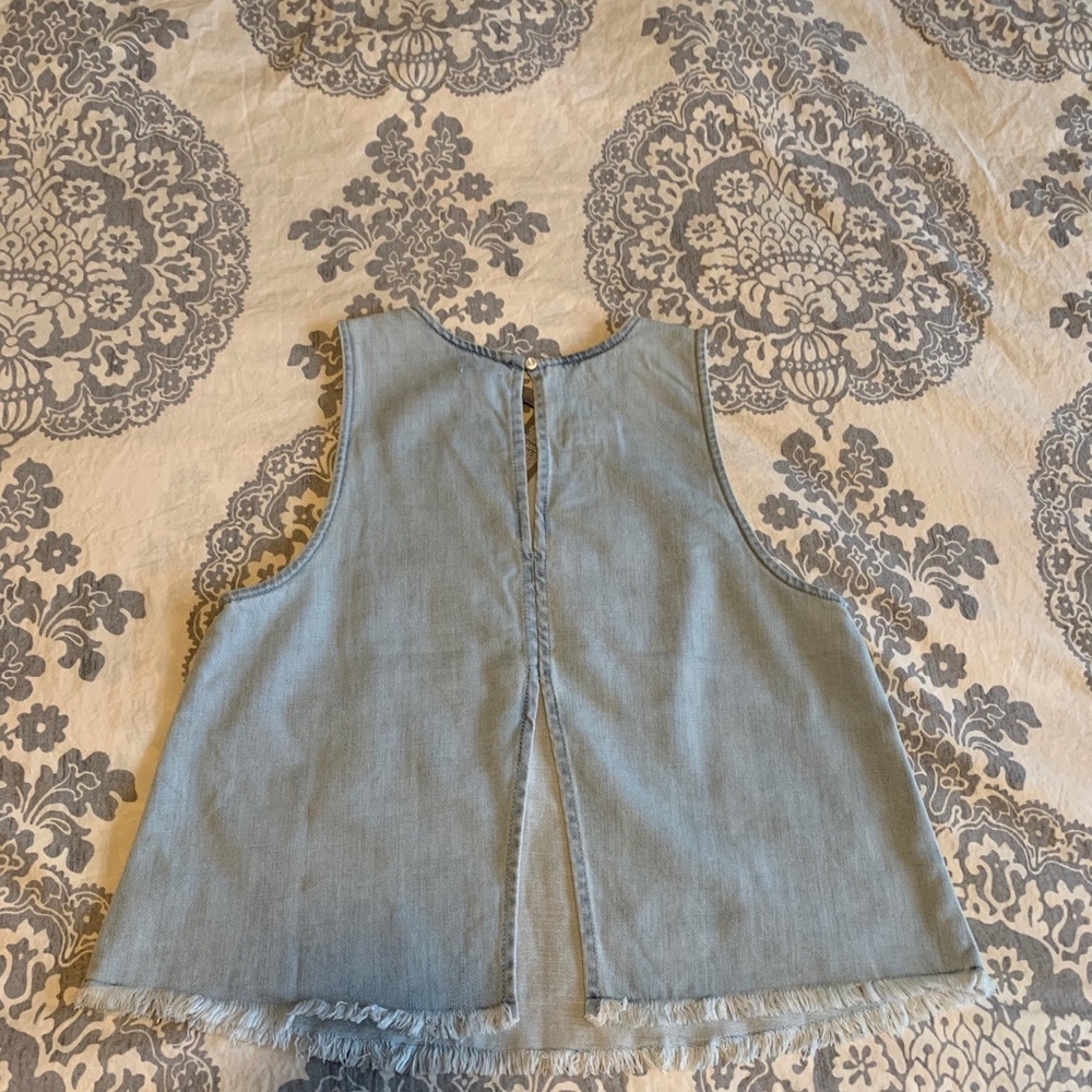 Light Denim AE Tank